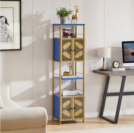 Slim Freestanding Cabinet – Tall Narrow Locker for Compact Spaces