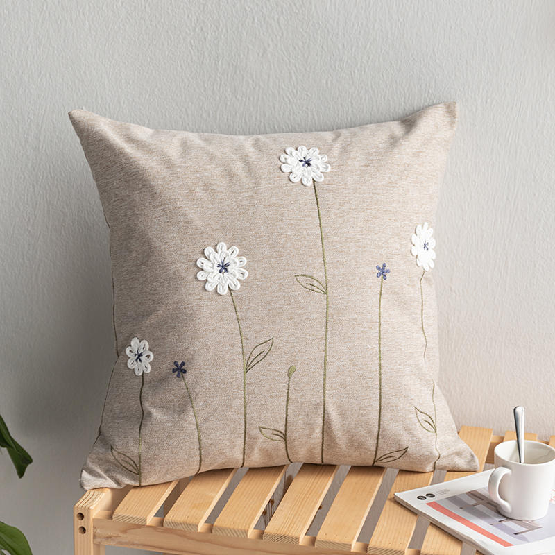 Light Luxury New Chinese Style Pillow Model Room Pillow Sofa Cushion
