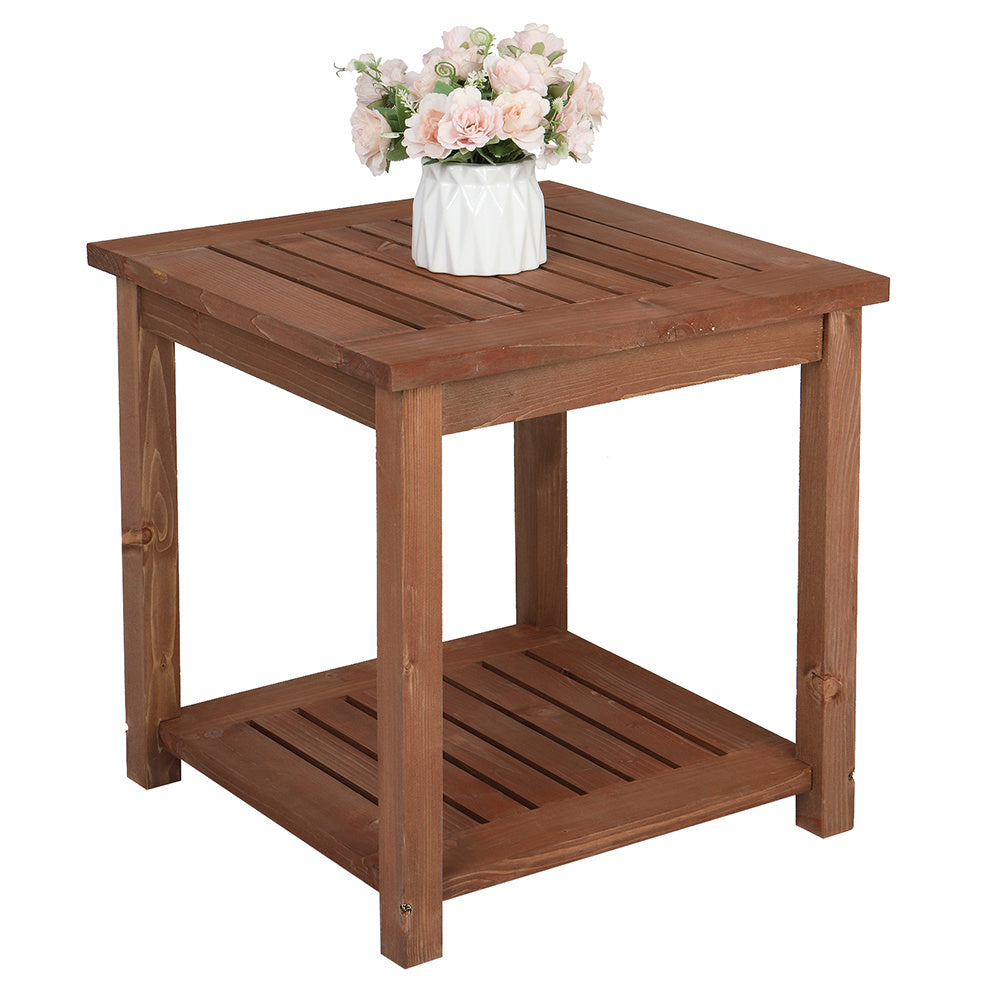 Solid Wood Square Patio Table
