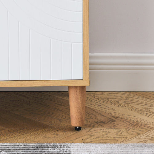 Wooden Storage Cabinet – With Doors & Adjustable Shelves