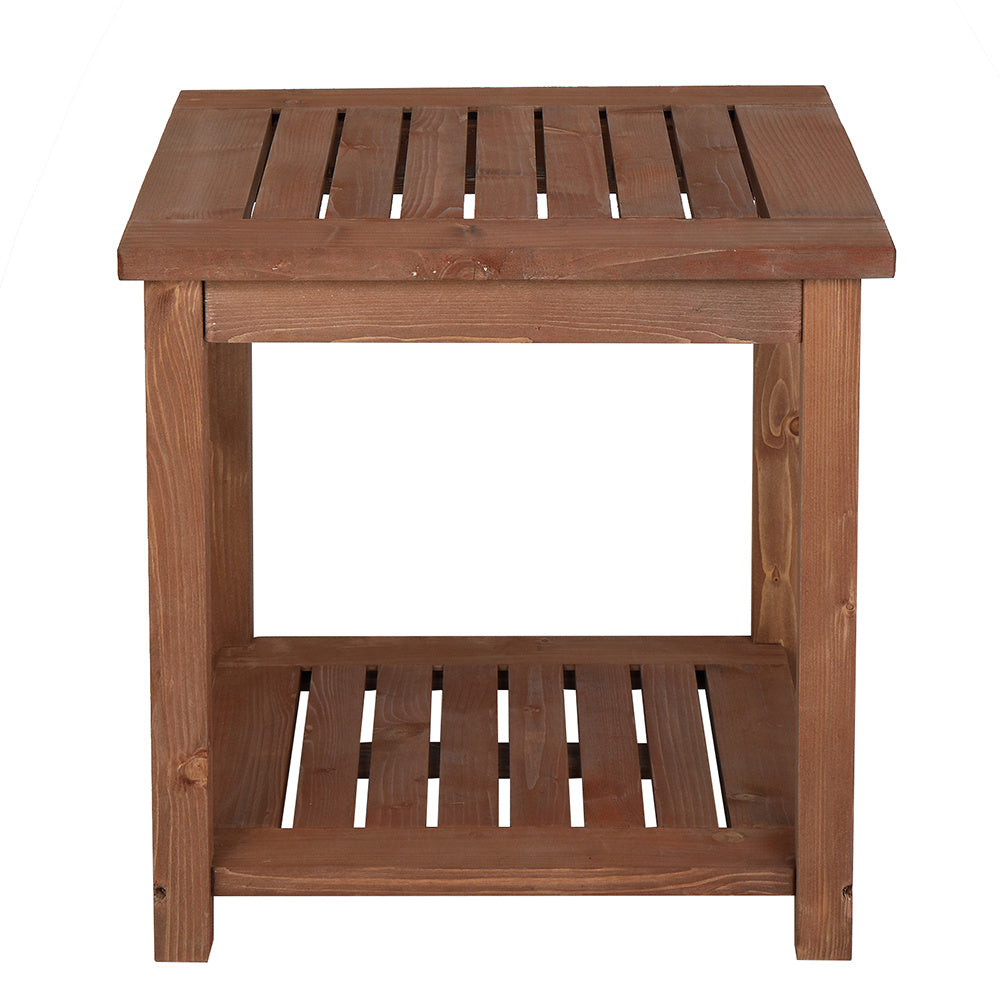 Solid Wood Square Patio Table