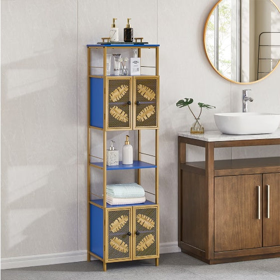 Slim Freestanding Cabinet – Tall Narrow Locker for Compact Spaces