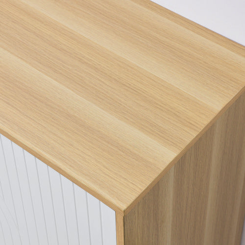 Wooden Storage Cabinet – With Doors & Adjustable Shelves