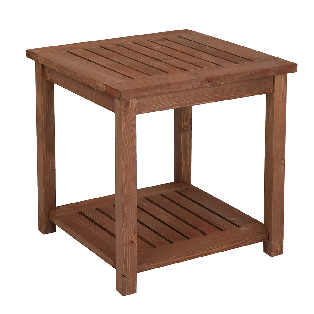 Solid Wood Square Patio Table