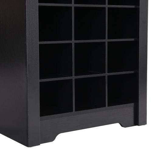 Modern Shoe Cabinet Console – 30-Pair Capacity