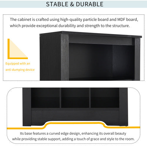 Modern Shoe Cabinet Console – 30-Pair Capacity
