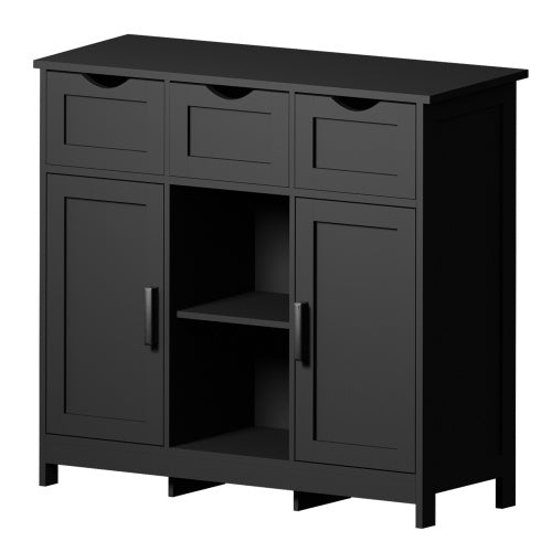 Multi-Drawer Storage Cabinet – Floor Cabinet for Living Room, Bedroom or Bathroom