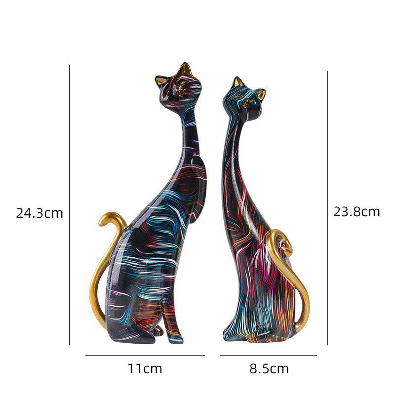 Kitty Ornaments Home Living Room Furnishings Soft Decorations