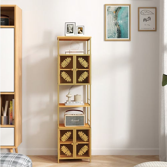 Slim Freestanding Cabinet – Tall Narrow Locker for Compact Spaces