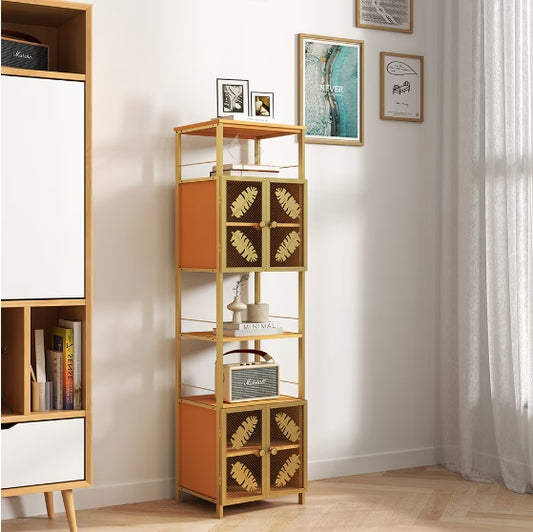 Slim Freestanding Cabinet – Tall Narrow Locker for Compact Spaces
