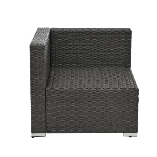 Rattan & Tempered Glass Coffee Table